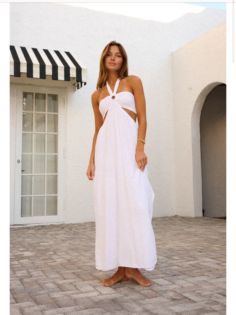 Blanco by Nature Giovanna Dress Small
